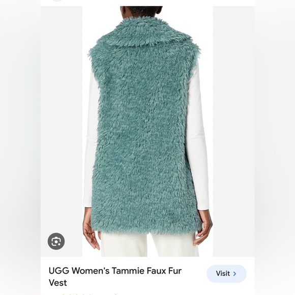 UGG Tammie warm fuzzy vest NWOT - Picture 3 of 14